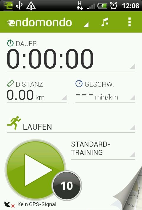 Sport Tracking mit Endomondo