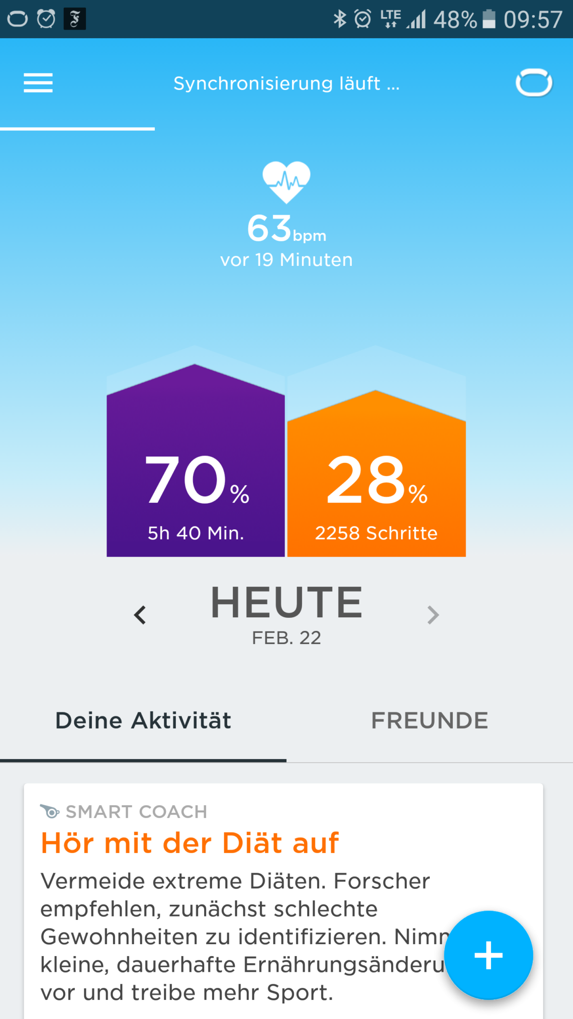 Jawbone UP3 – Verbindungsprobleme nach Device-Wechsel