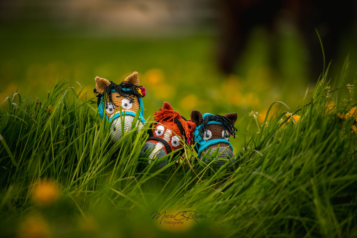 Die Amigurumi-Pferde-Herde